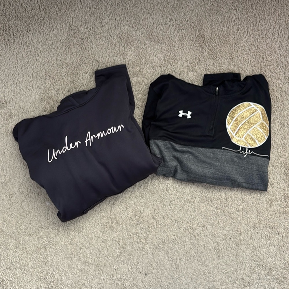 Girls Under Armour Jacket/Hoodie Bundle